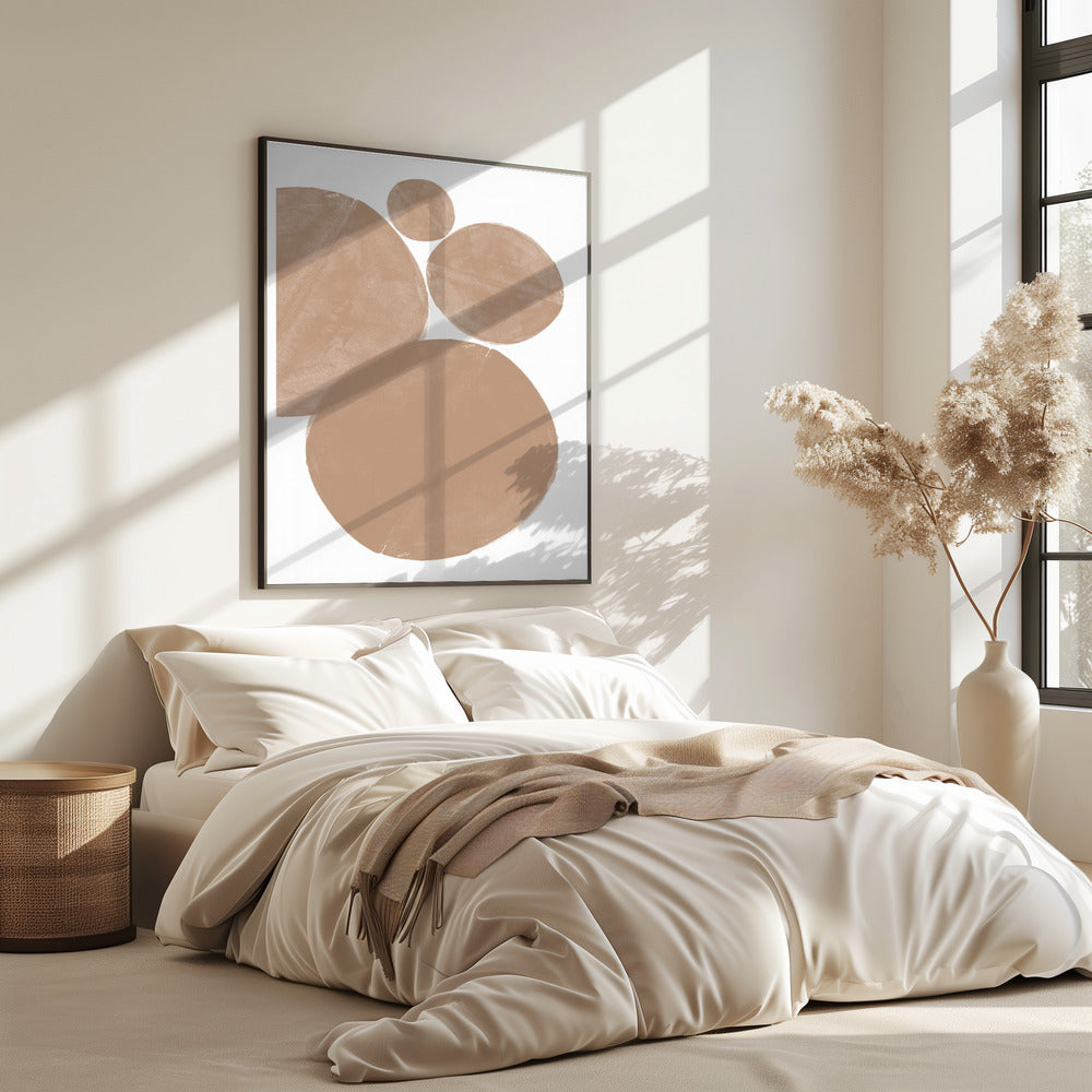 Zachte compositie nr. 5. | Poster