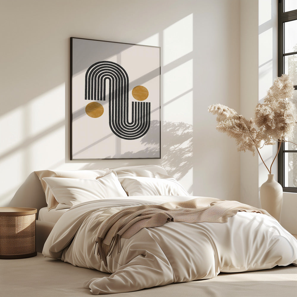 Gebogen Harmonie | Poster