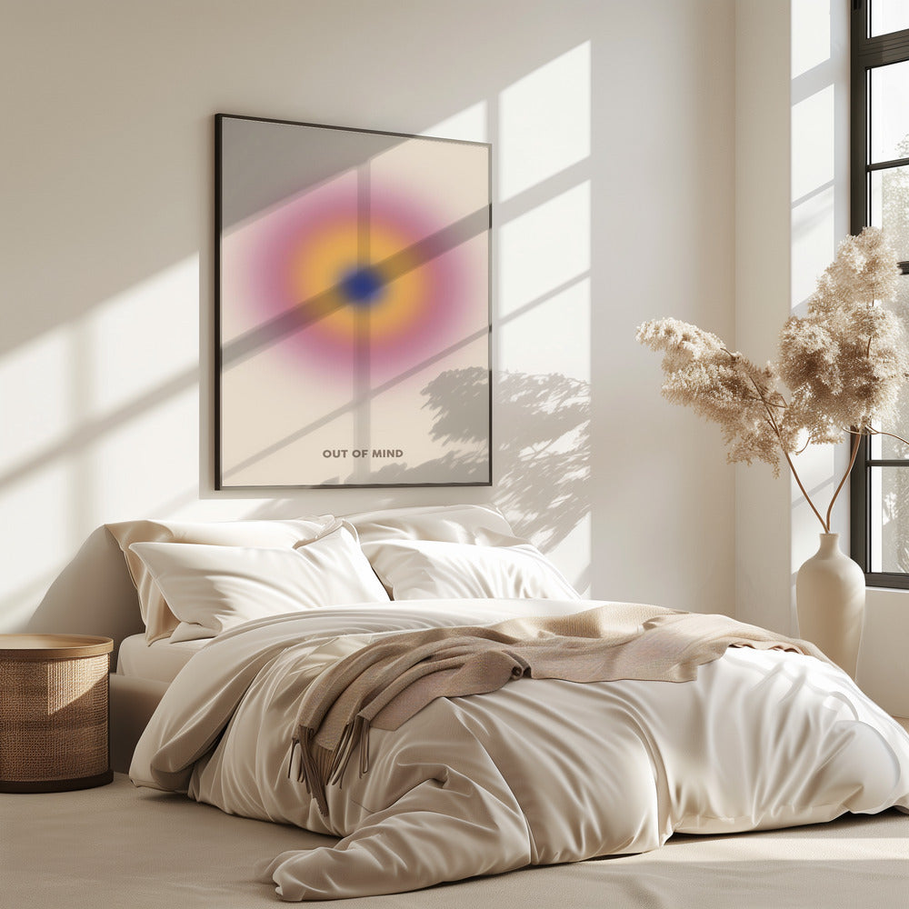 Colorful Concentric Glow | Poster