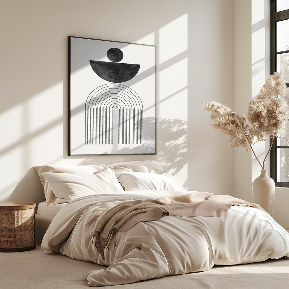 Boogcompositie nr. 6 | Poster