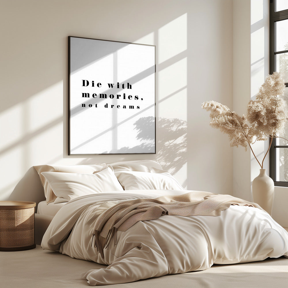 Sterf met herinneringen | Poster