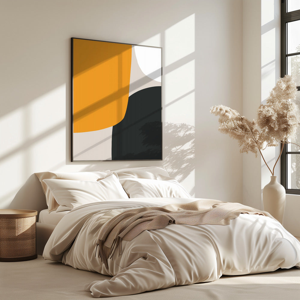 Gedurfde geometrische vormen | Poster