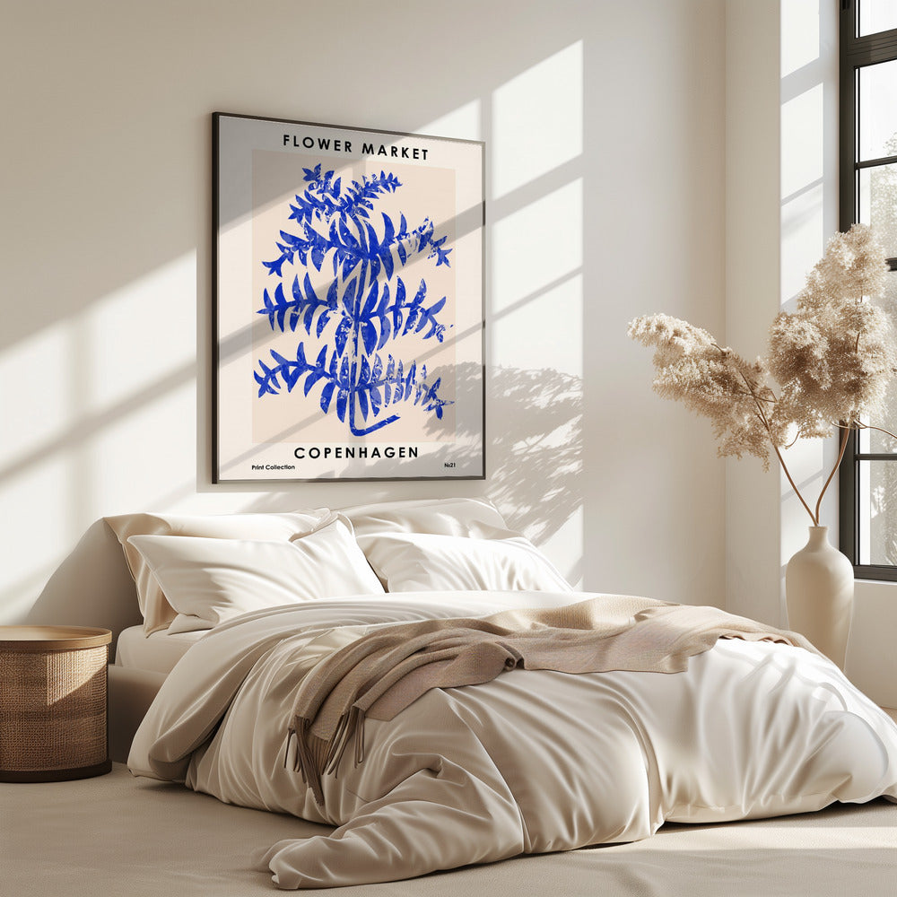 Bloemenmarkt. Kopenhagen | Poster