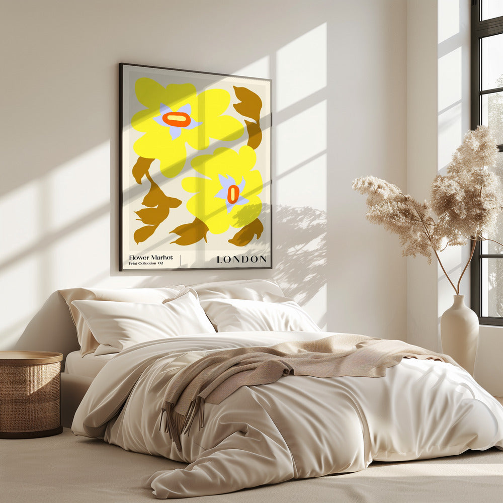 Flower Market. London | Poster