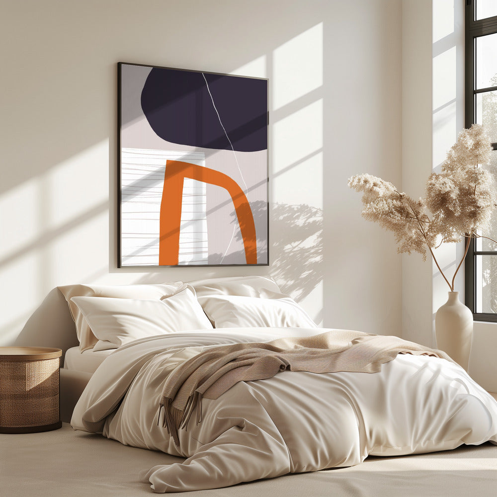 Gedurfde geometrische vormen | Poster