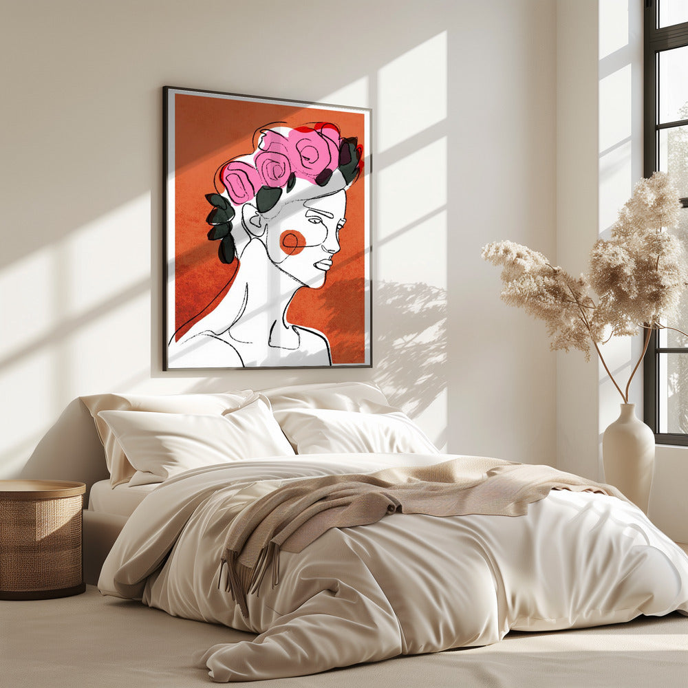 Bloemencontemplatie | Poster