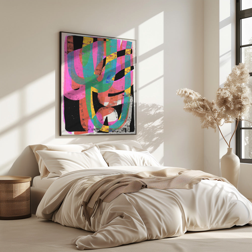 Kleurrijke Chaos | Poster