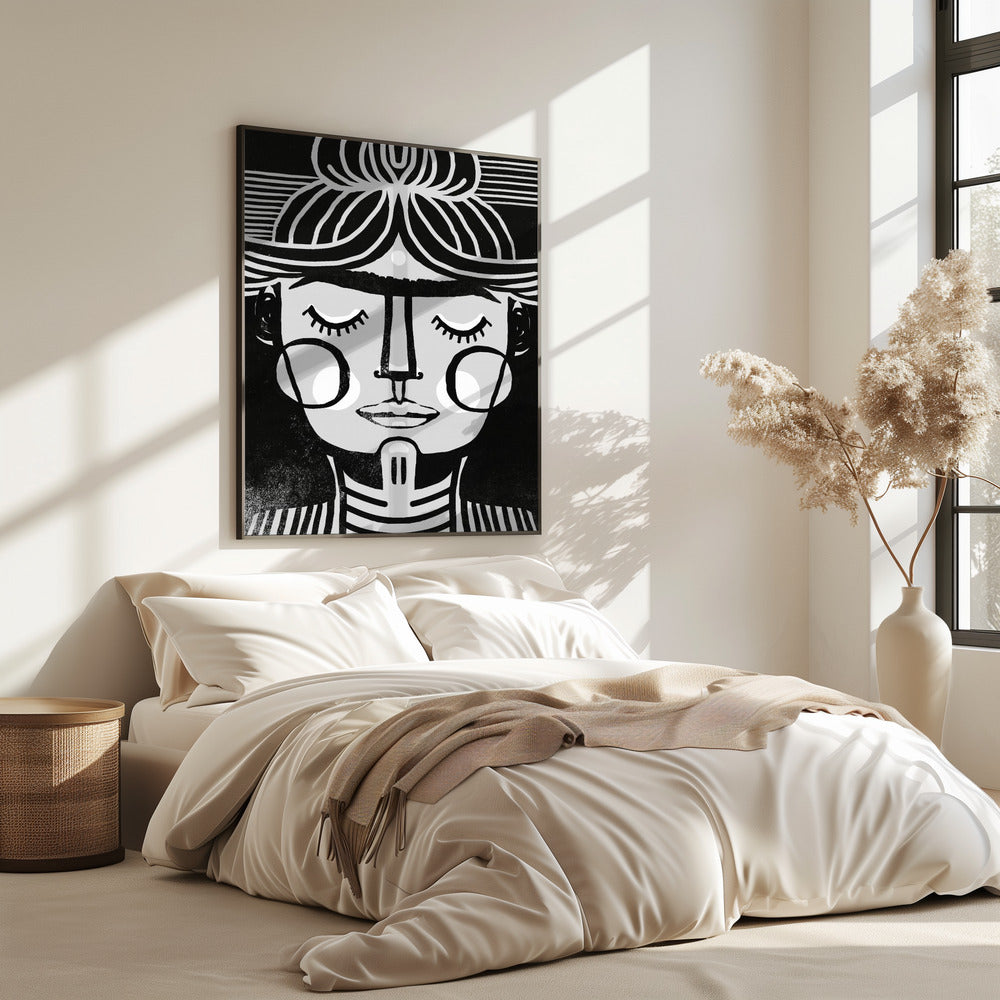 Symmetrische sereniteit | Poster