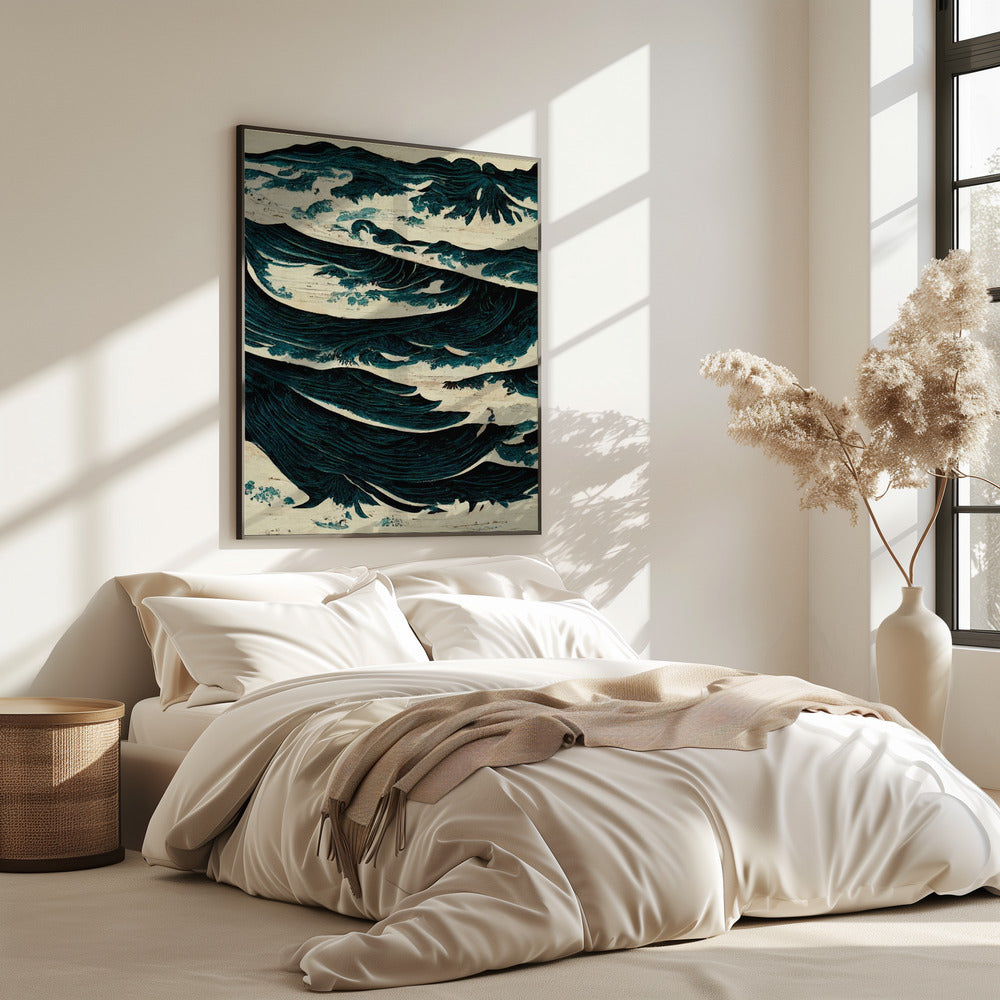 Turbulente golven | Poster