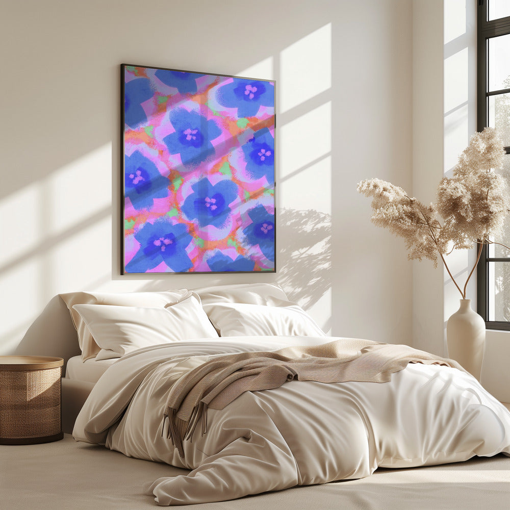 Levendige bloeiharmonie | Poster