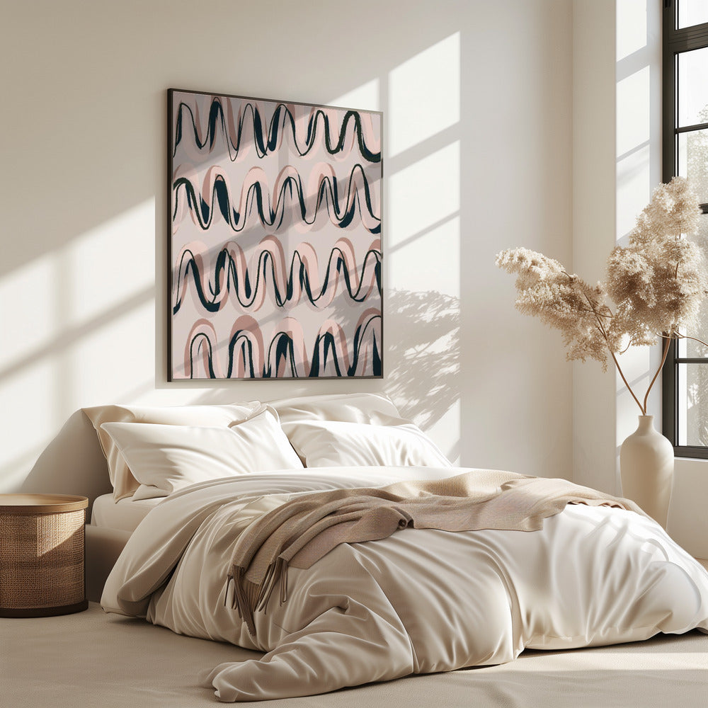 Ritmische Golven | Poster