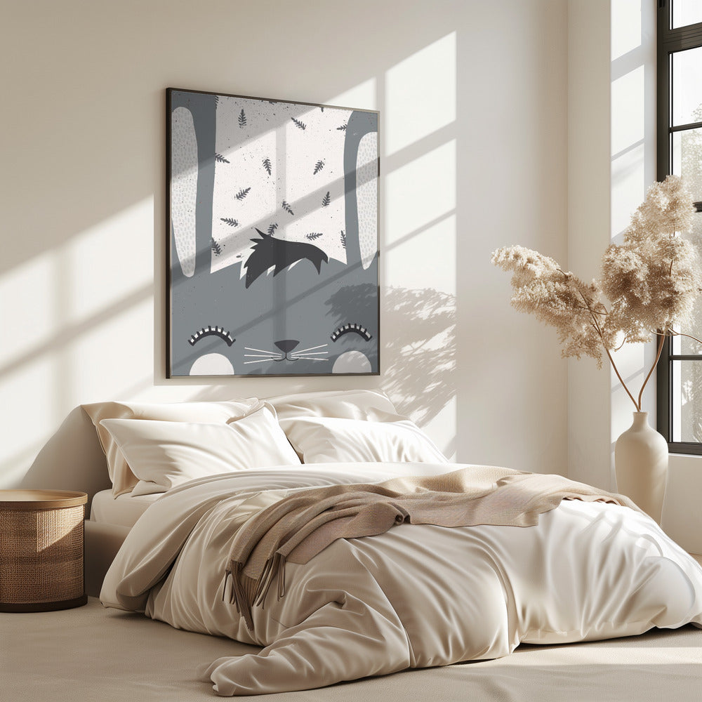 Snorhaarige sereniteit | Poster