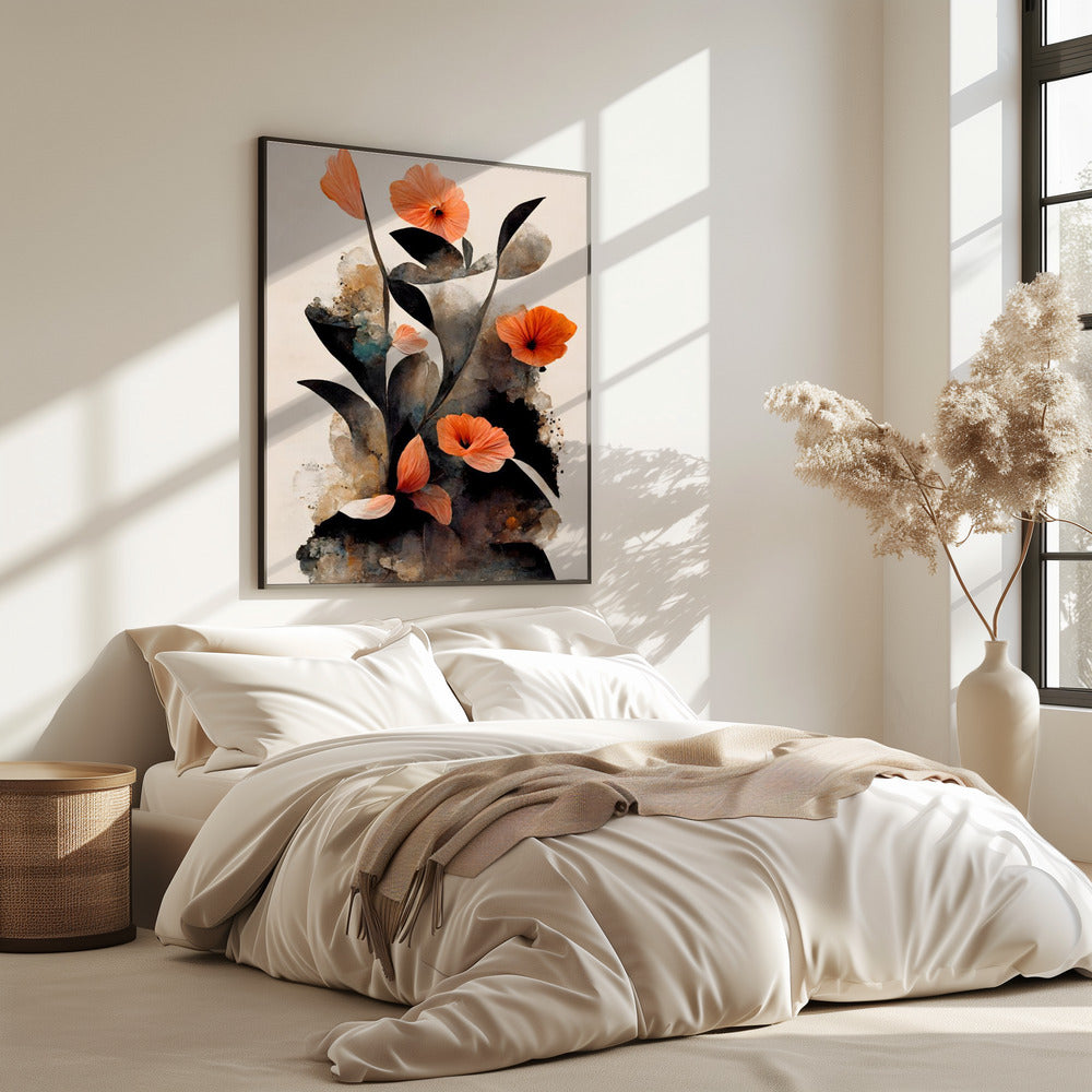 Koraalbloemen | Poster