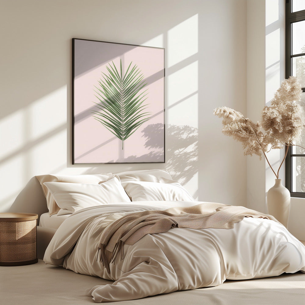 Palmblad Blush | Poster