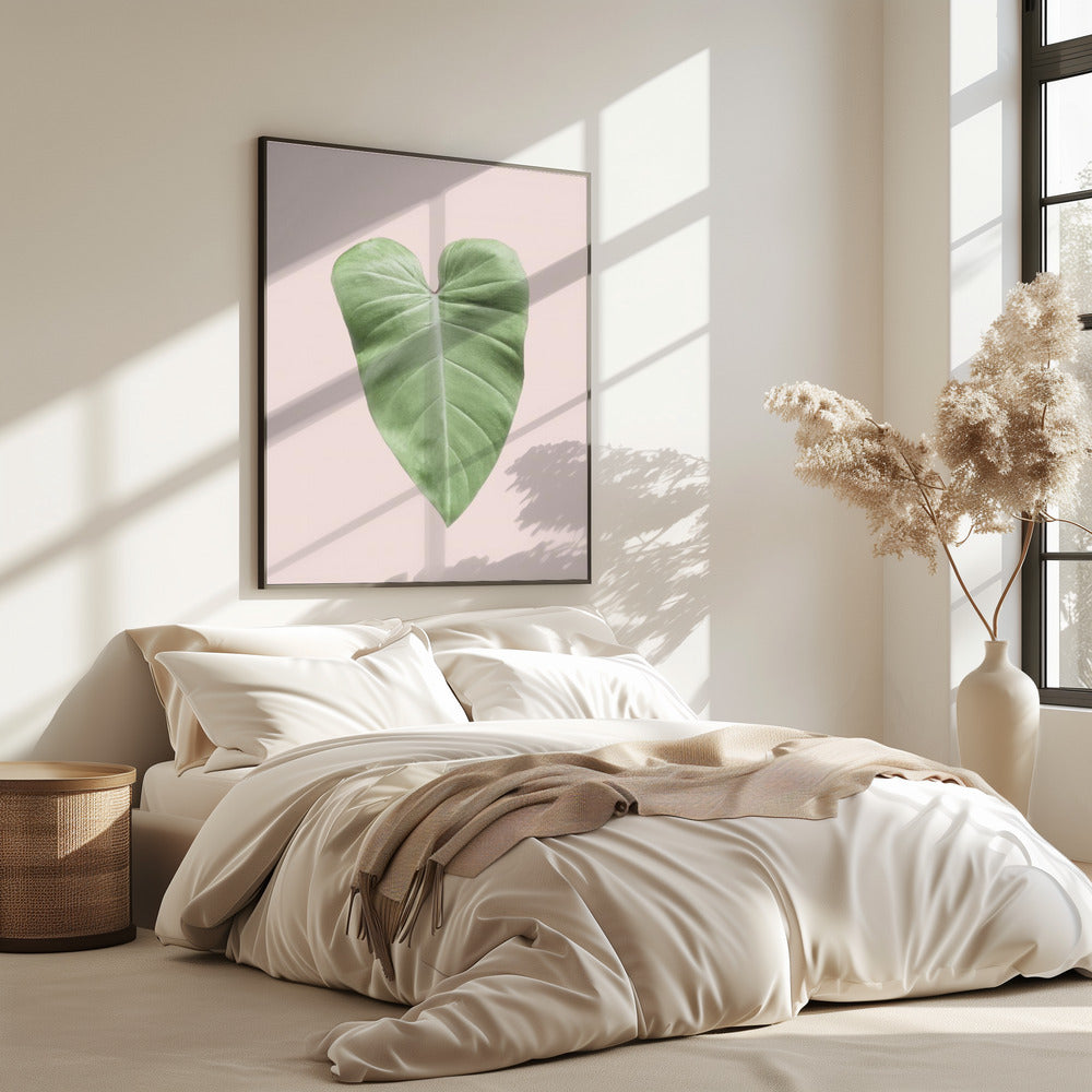 Tropisch bladblush | Poster