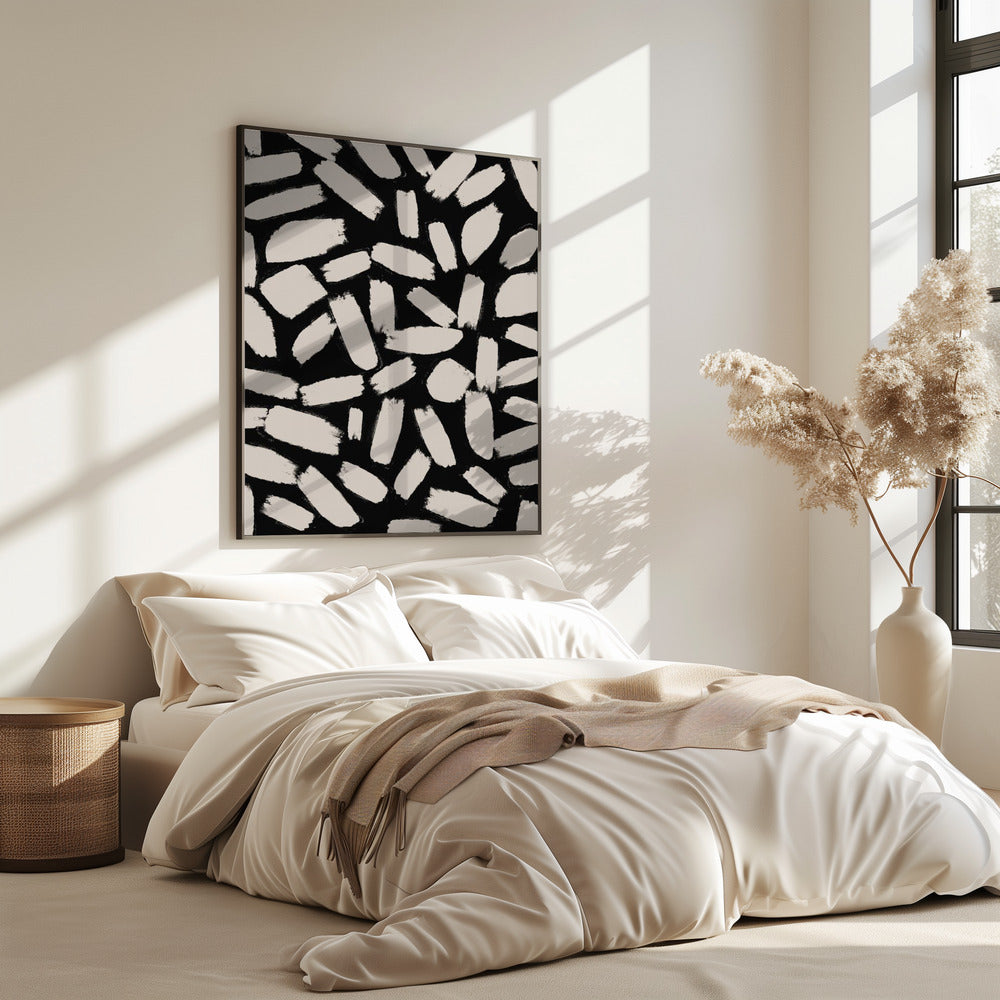 Brushstroke Chaos | Poster