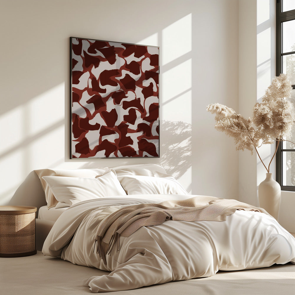 Crimson Whirls | Poster