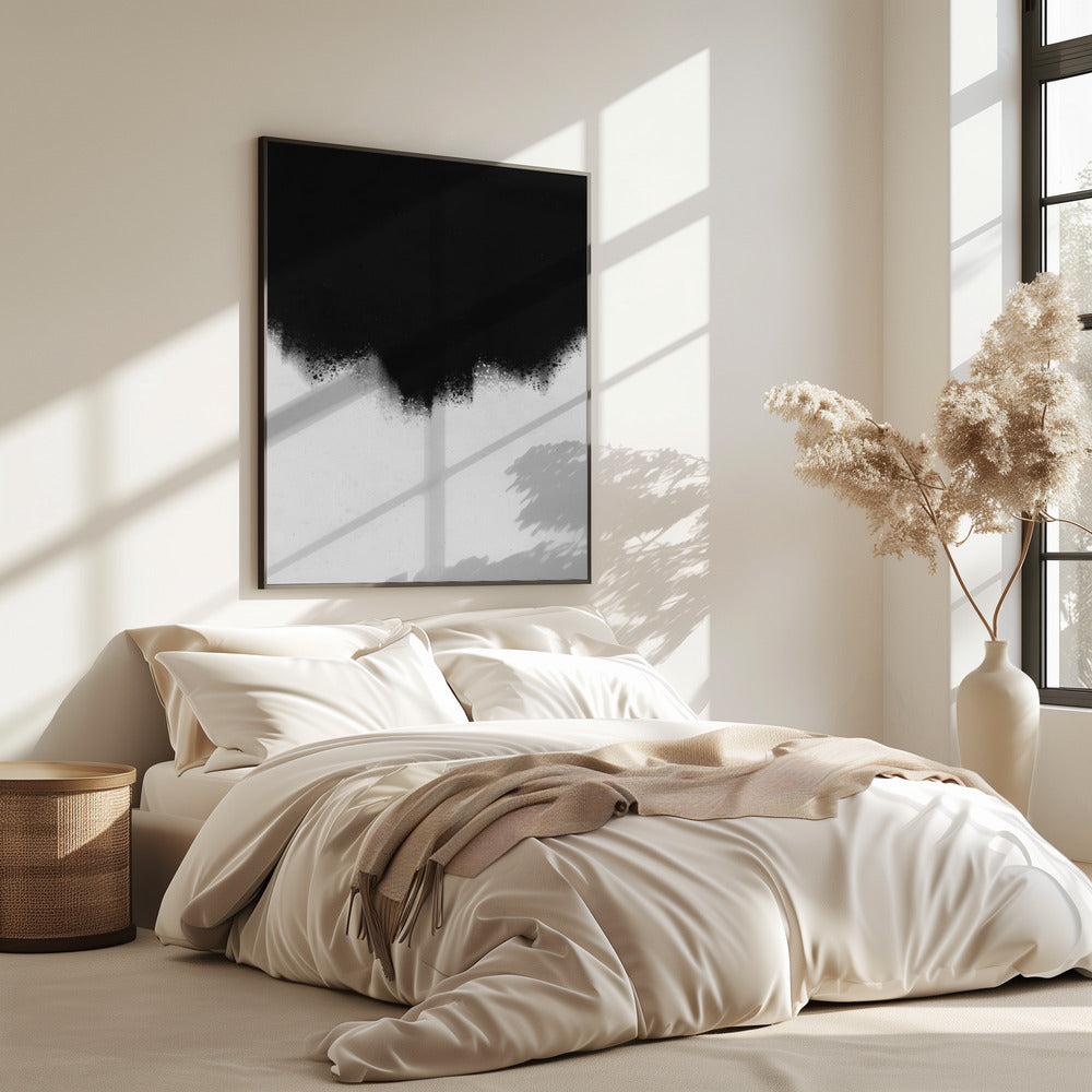 Monochrome stroom | Poster
