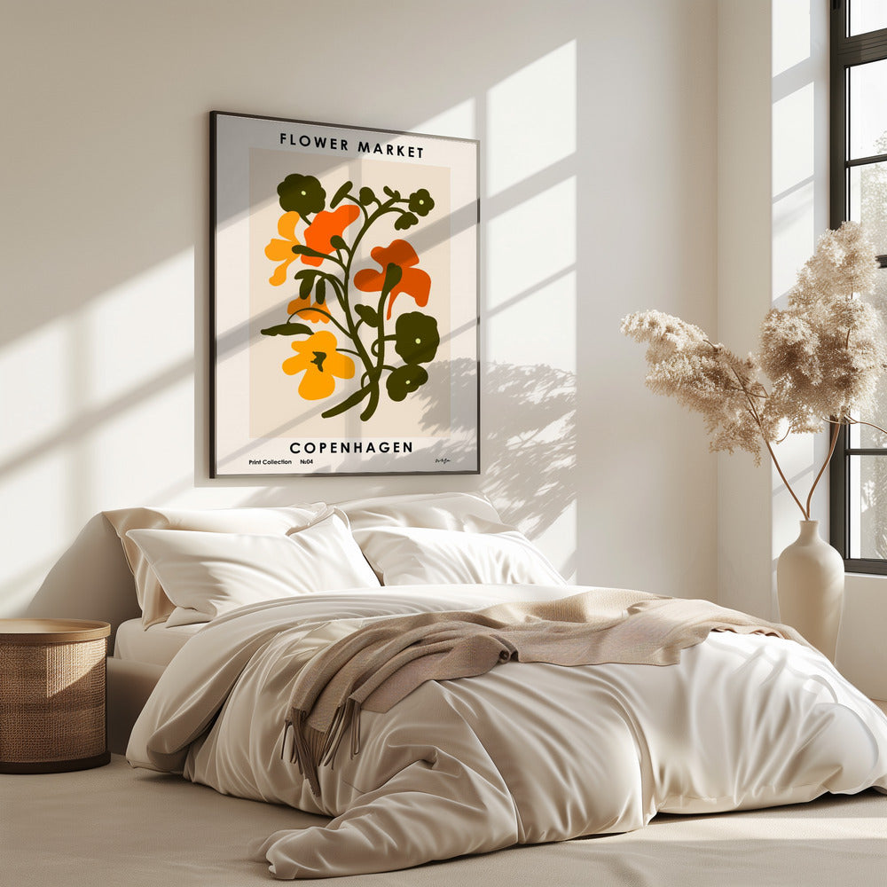 Flower Market. Copenhagen | Poster