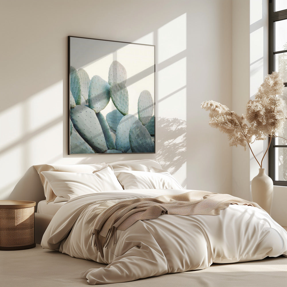 Pastel Cactussen | Poster