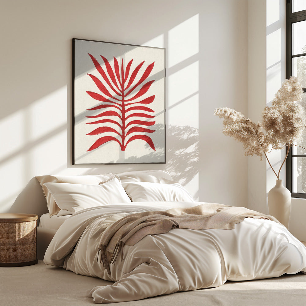 Rode tak / Linodruk | Poster