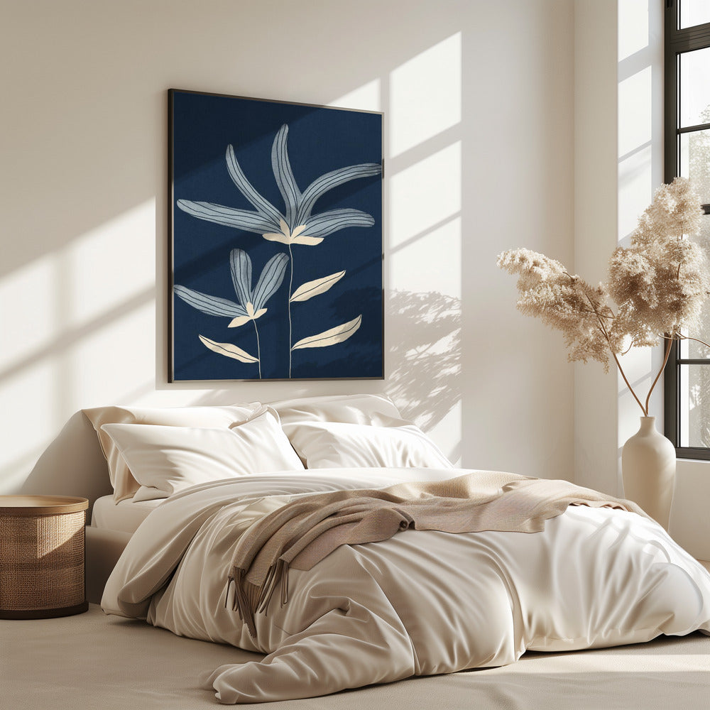 Twee bloemen | Poster