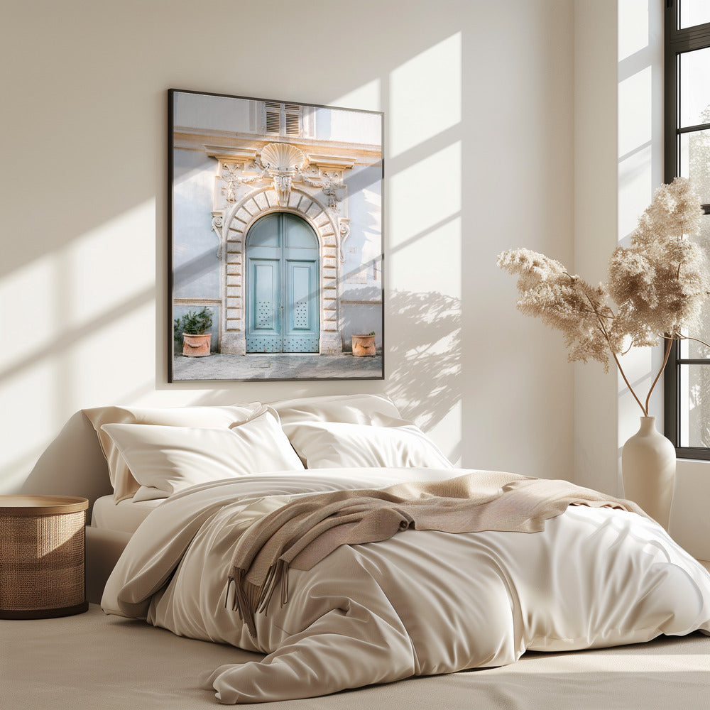 Blauwe tinten van Rome - Reisfotografie Italië | Poster
