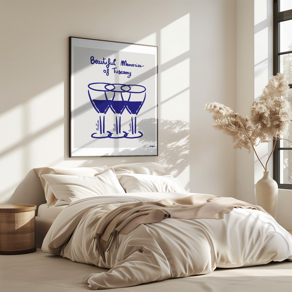 Il vino | Poster
