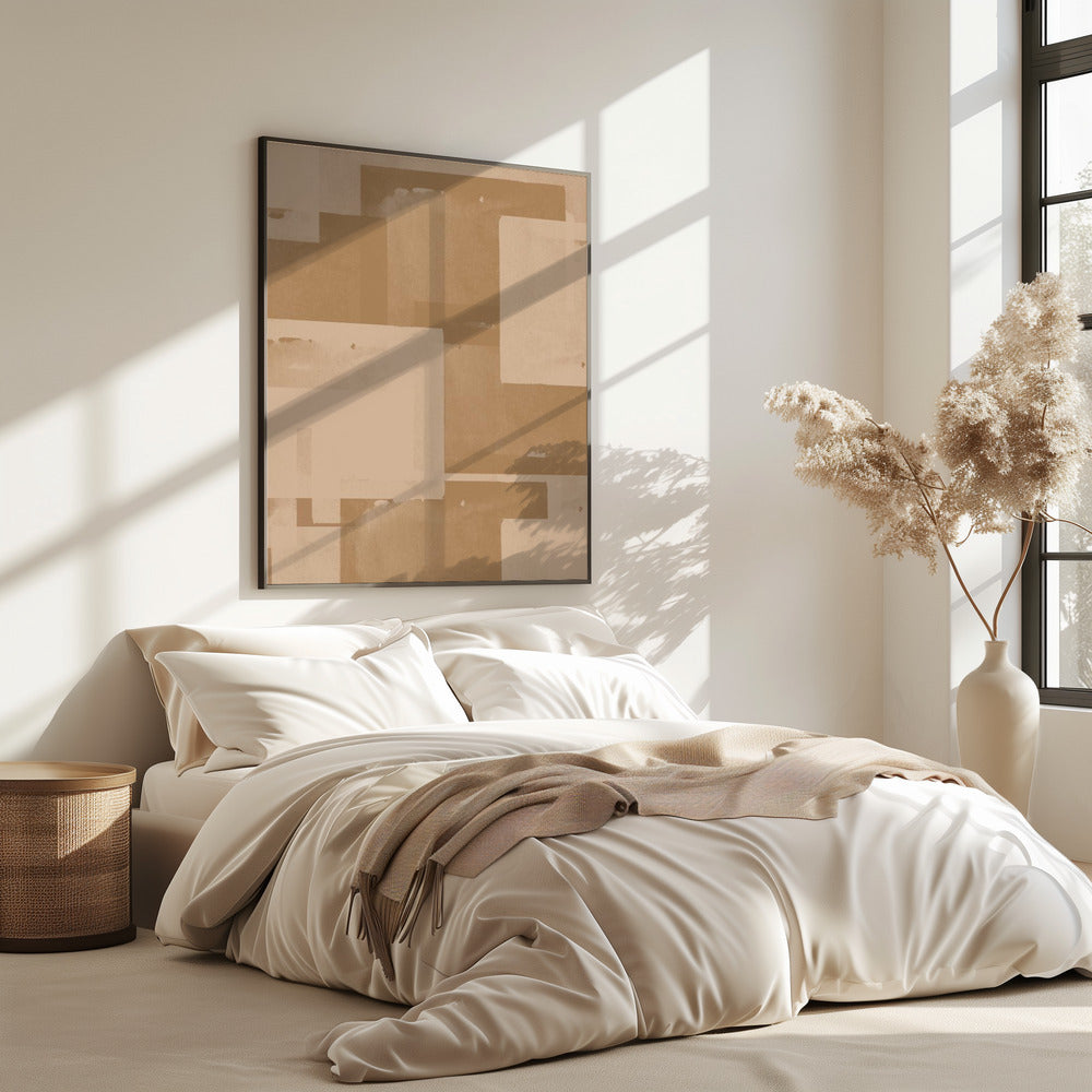 Sepia Geometrics | Poster