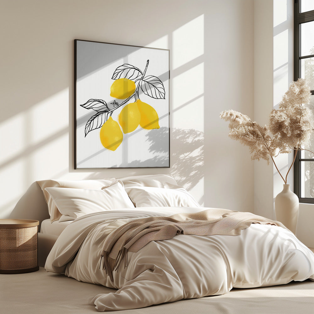 Lamya citroenen | Poster
