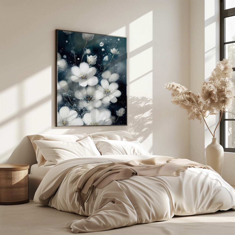 Fluisterende bloemen | Poster