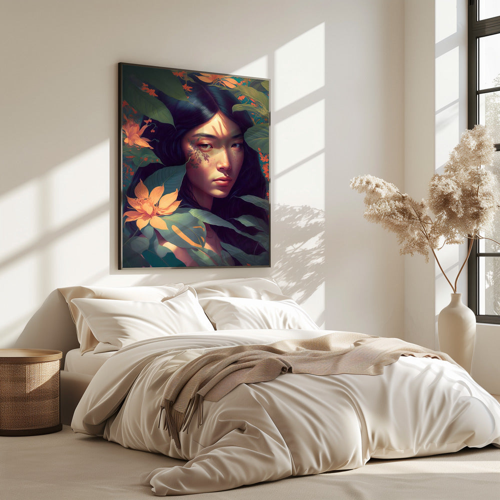 De sluier van de natuur | Poster