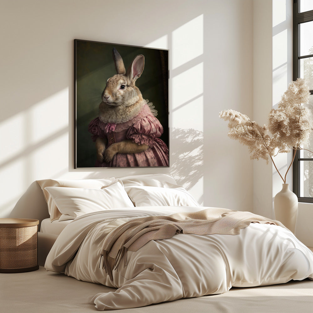Koninklijke Konijnenvrouw | Poster