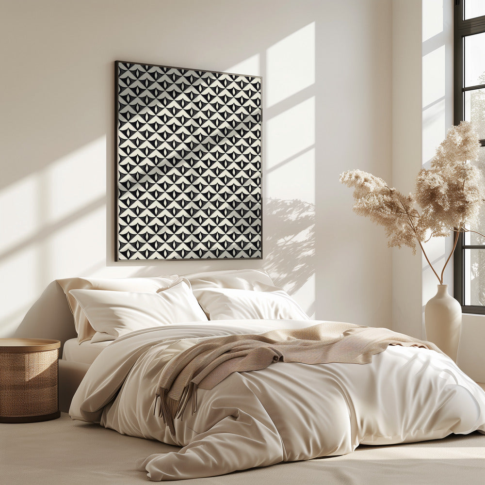 Monochrome Waves | Poster