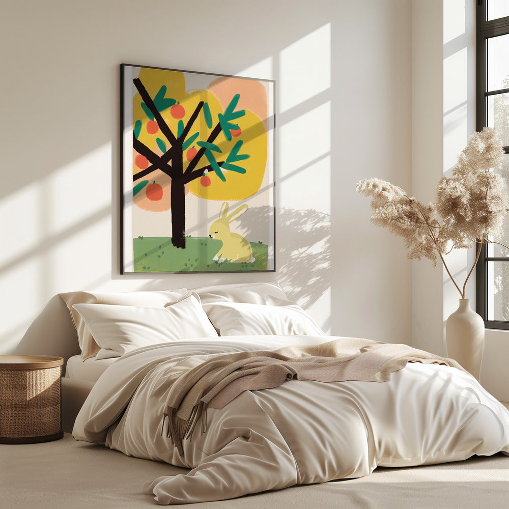 Dromen onder een boom | Poster