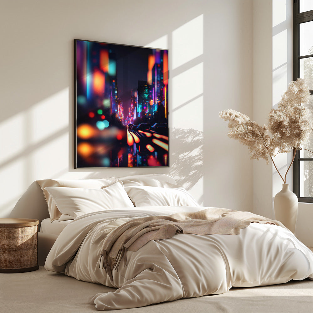 Neon Dreamscape | Poster