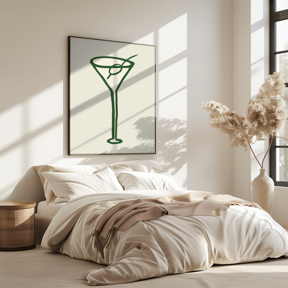 Cocktailgroen | Poster