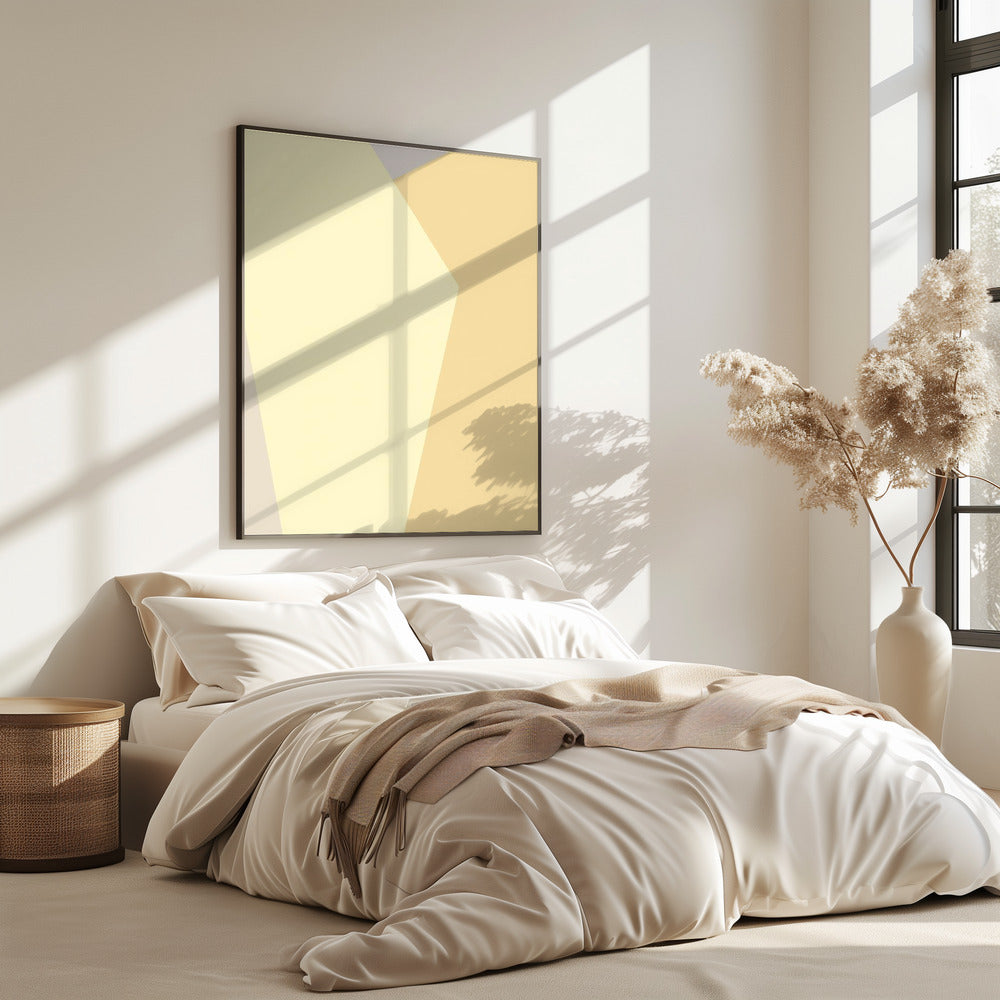 Abstract Geel | Poster