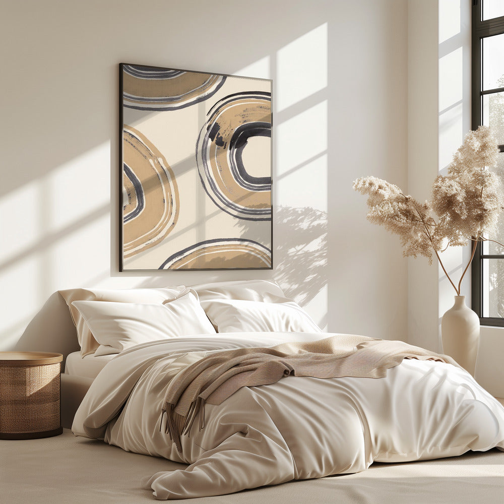 Abstracte cirkels | Poster
