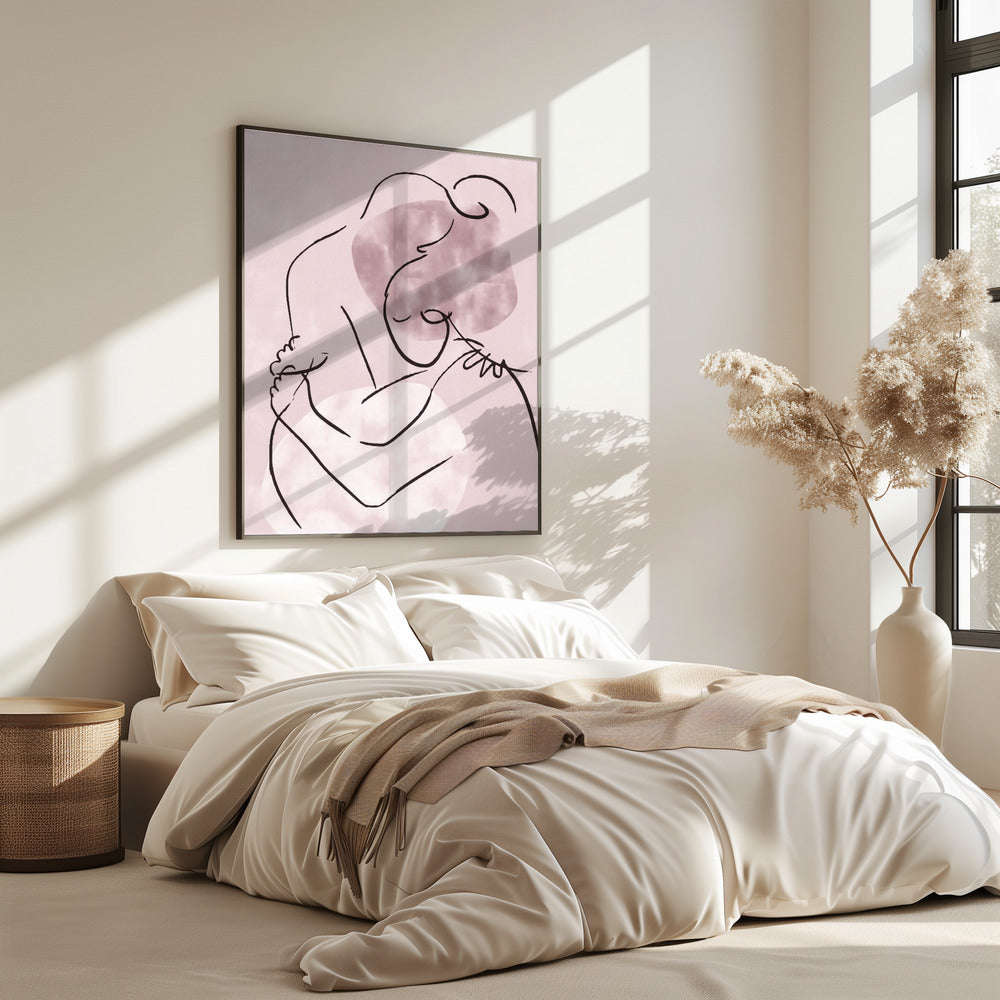 Knuffel van geliefden | Poster