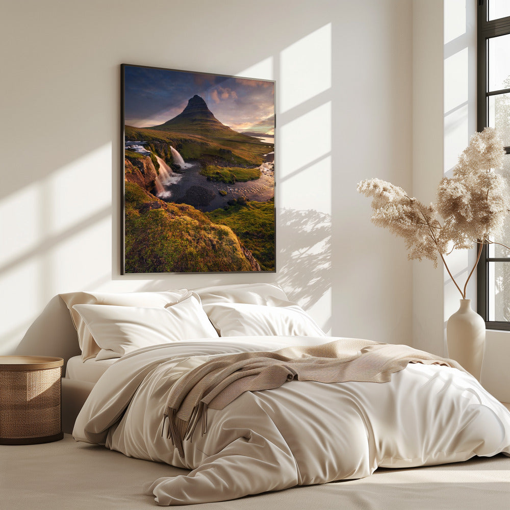 Goedemorgen IJsland verticaal | Poster