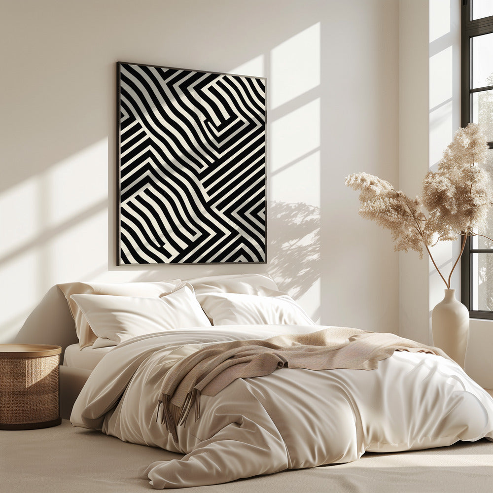 Zebra Doolhof | Poster