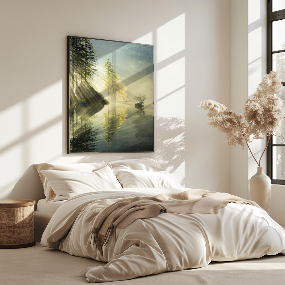 God Rays verticaal | Poster