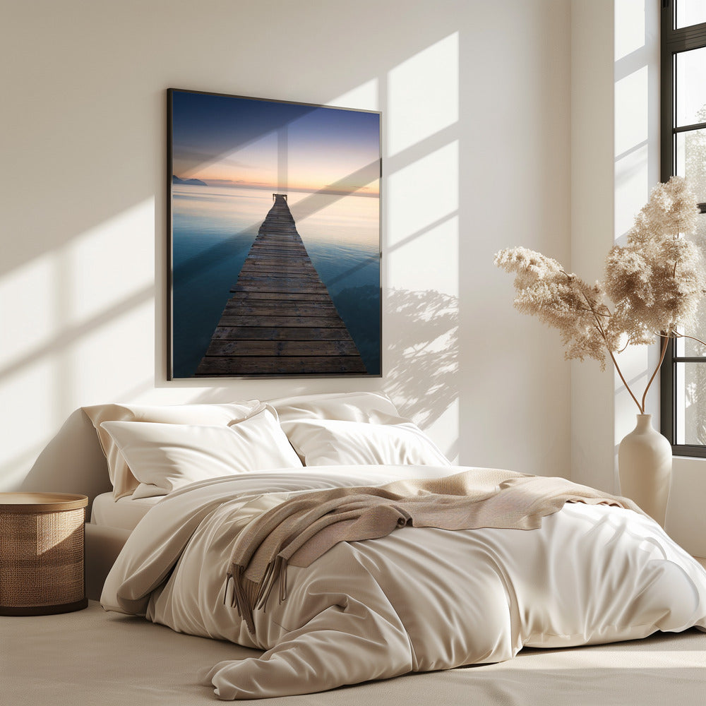 Blue Jetty | Poster