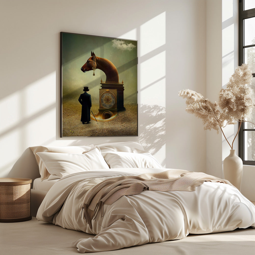 De zet van de ridder. | Poster