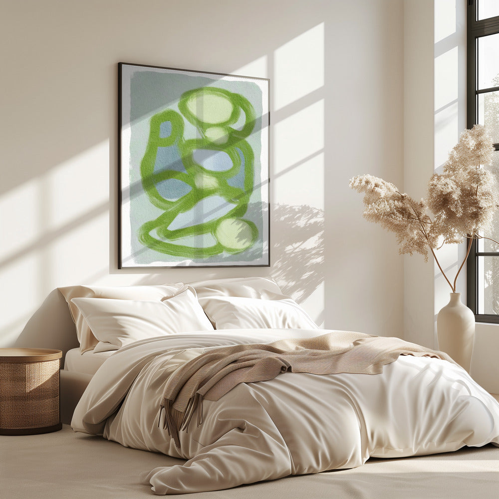Green Circles 2 | Poster