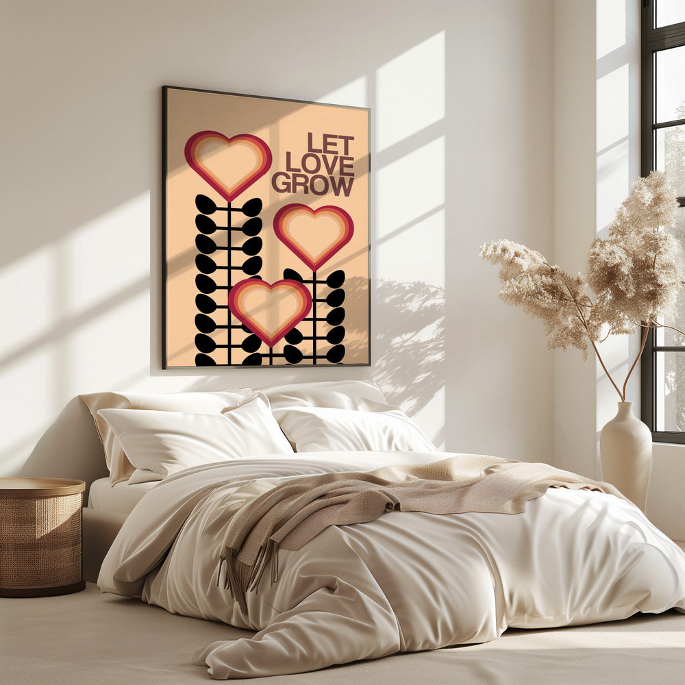 Laat Liefde Groeien Crème | Poster