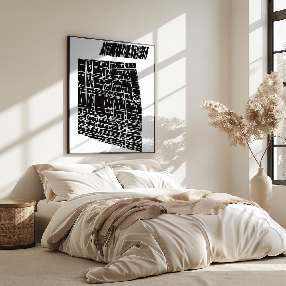 Chaotische Lijnendans | Poster