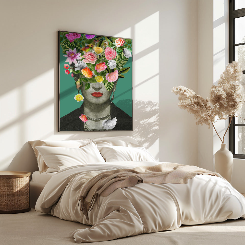 Bloemen Frida | Poster