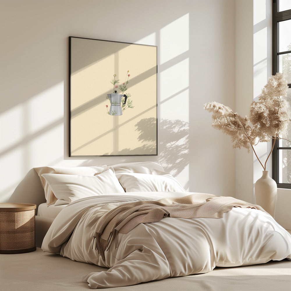 Floral moka express | Poster
